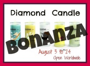Diamond Candle Bonanza Giveaway Event  Ends August 24, 2012