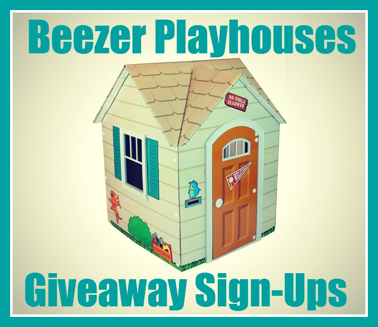 Beezer Playhouse Giveaway Sign-Ups