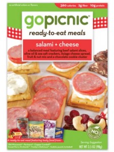 Salami and Cheese GoPicnic Meal