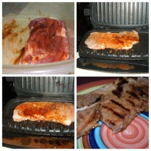 Spicy Grilled Pork Chops