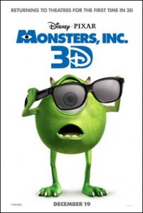 Monsters Inc 3D