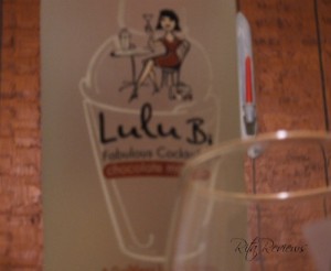 Lulu B Chocolate Martini