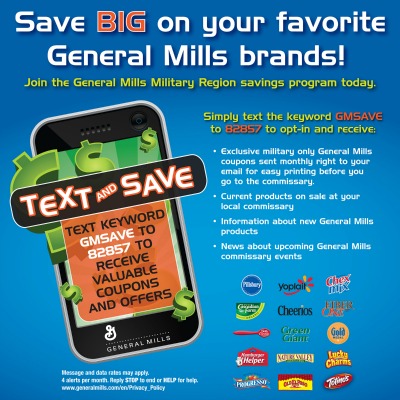 General Mills Text and Save