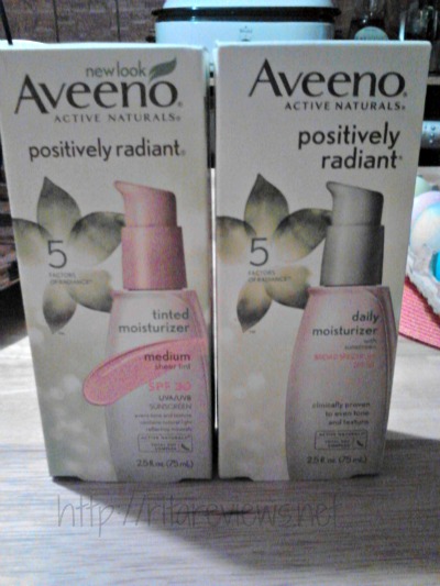 Aveeno Positively Radiant Moisturizer