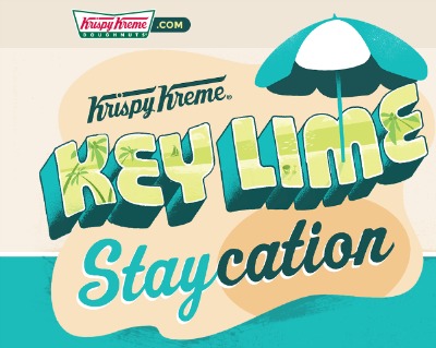 Krispy Kreme Key Lime Staycation