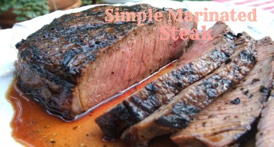 Simple Marinated Grilled Steak