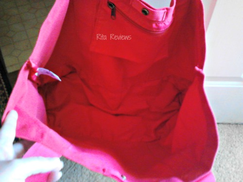 Inside Poppy Bag