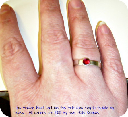 The Vintage Pearl brithstone ring