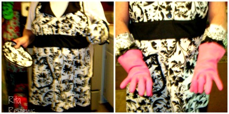 apron and gloves set