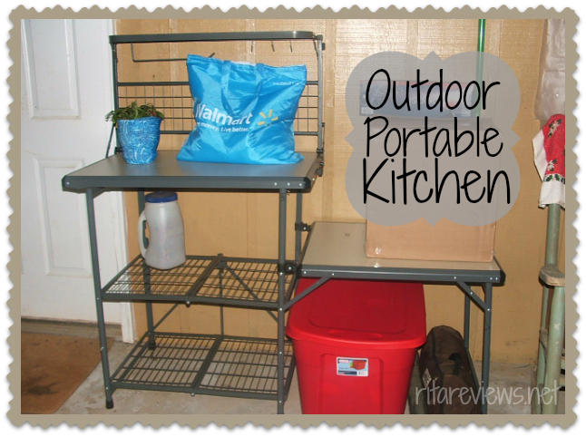 Outdoor Portable Kitchen from Rakuten