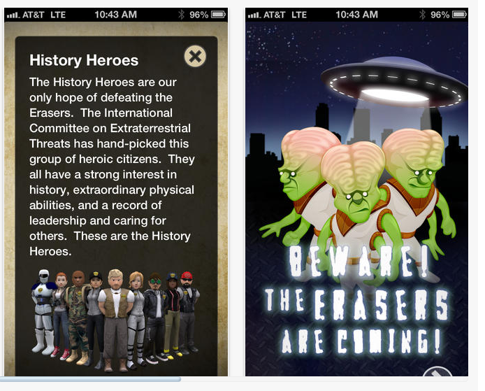 History Hero Educational App