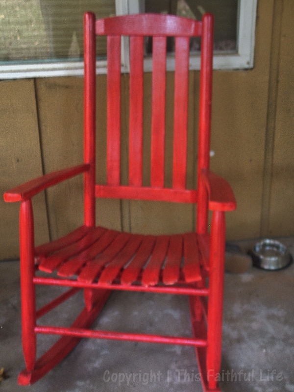 My Red Chair