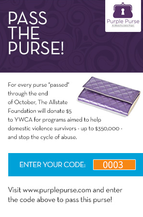 Purple Purse Pass it on