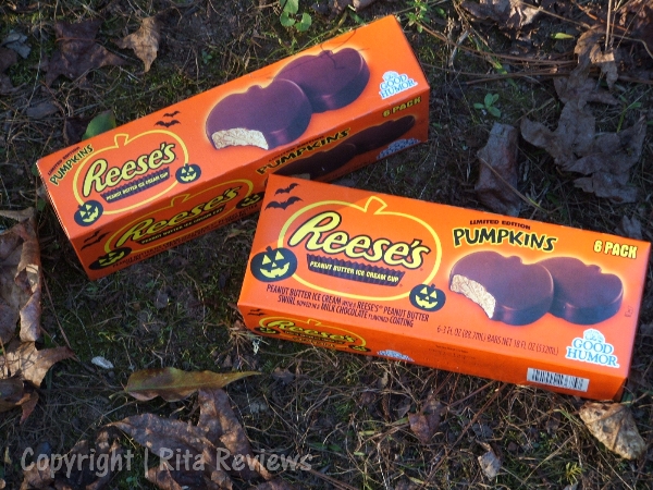 Reese's Peanut Butter Ice Cream Cup Pumpkins