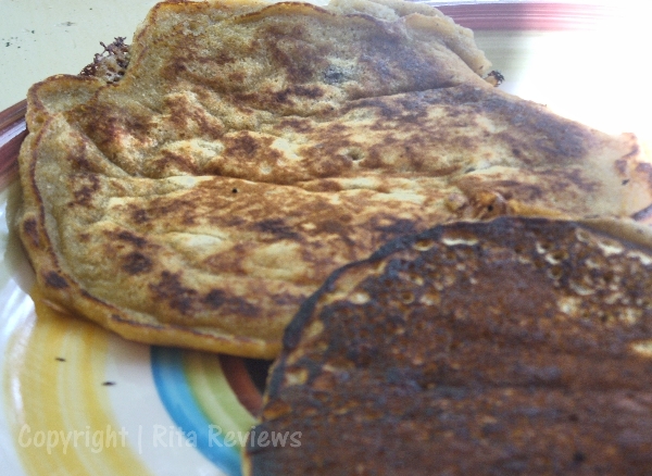 Sweet Potato Banana Nut Pancakes