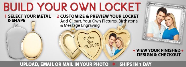 build your own locket