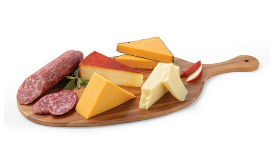 hickory farms cheddar and salami