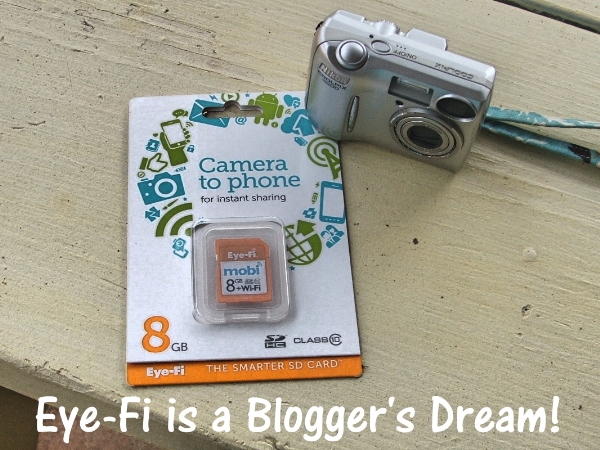 Eye-Fi is a Blogger's Dream!