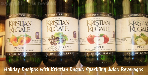 Holiday Recipes with Kristian Regale Sparkling Juice Beverages
