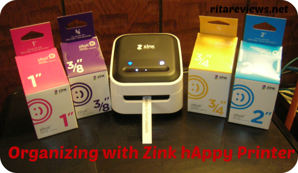 Organizing with Zink hAppy Printer