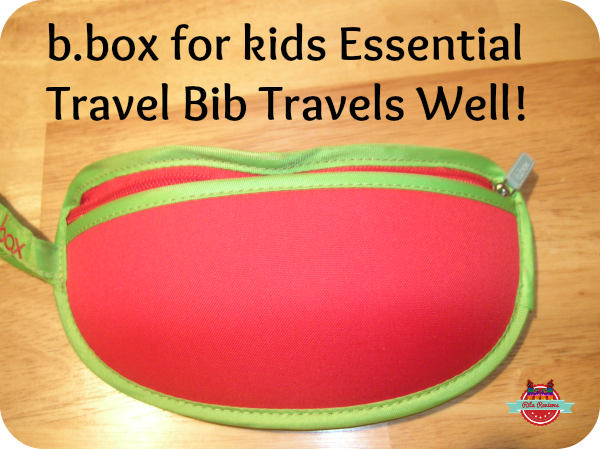 b.box for kids Essential Travel Bib Travels Well