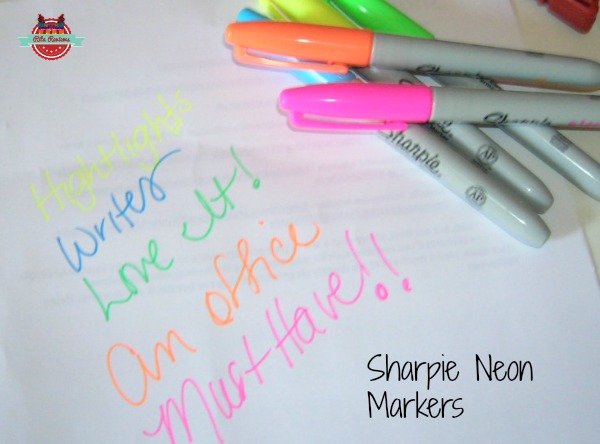 Sharpie Neon Markers