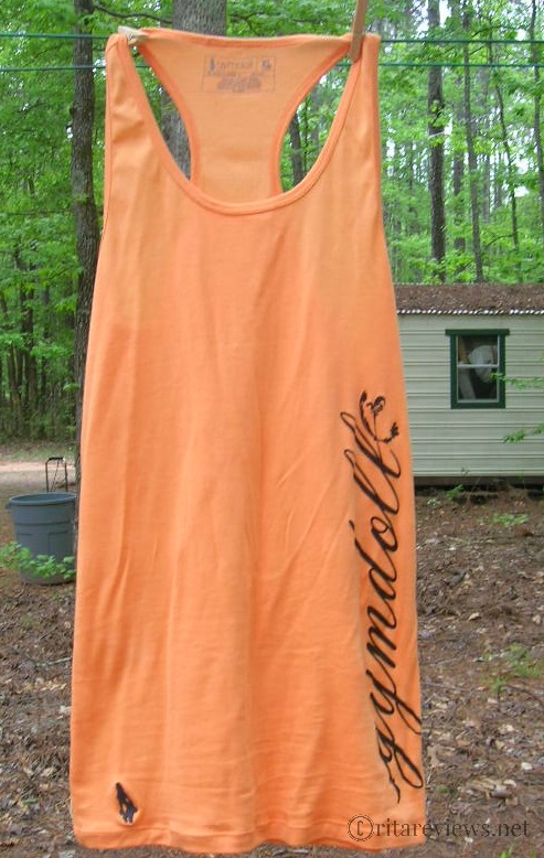 Orange Racerback Tank