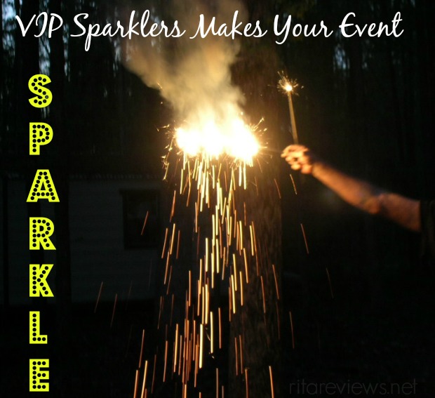 VIP Sparklers Makes Your Event Sparkle