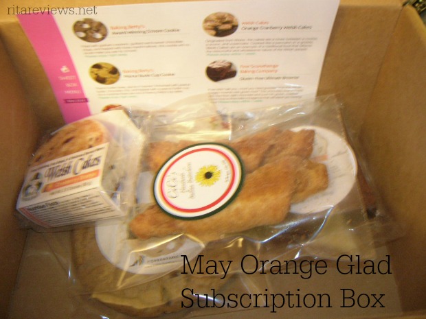 May Orange Glad Subscription Box
