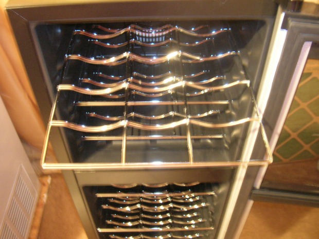 Rack Inside Wine Cooler