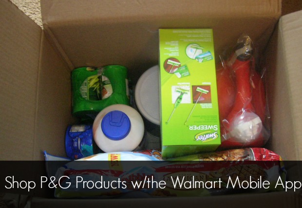 Shop P&G Products with the Walmart Mobile App