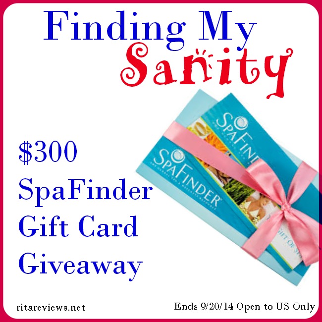 Finding My Sanity SpaFinder