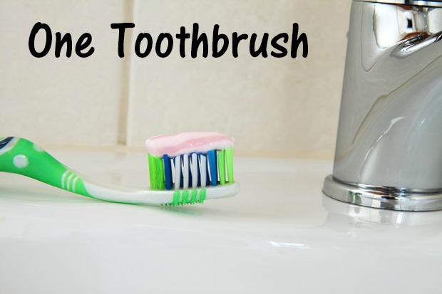 One Toothbrush