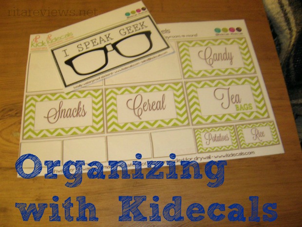 Organizing with Kidecals