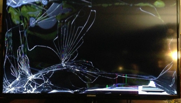 Broken TV