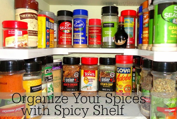 Organize Your Spices with Spicy Shelf