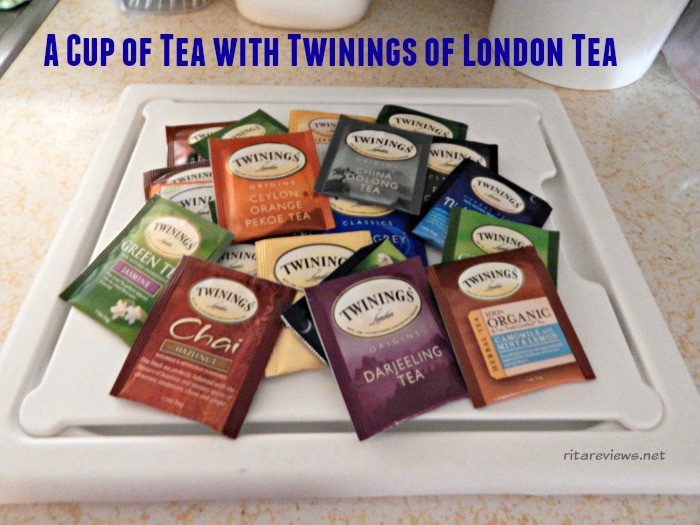 A Cup of Tea with Twinings of London Tea