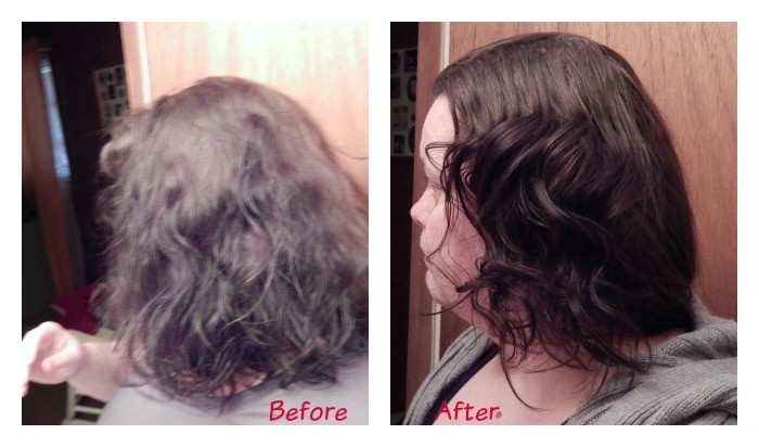 Hair Before and After