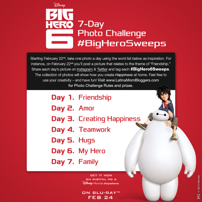 Big Hero 6 Photo Challenge