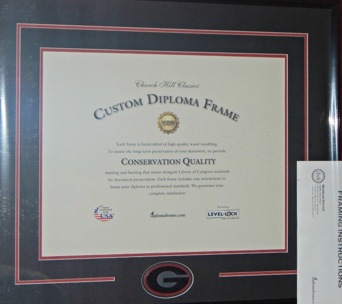 Church Hill Classics Diploma Frame