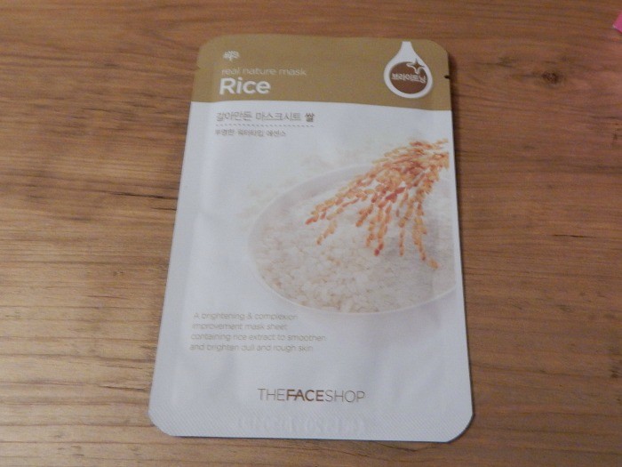 The Real Nature Rice Mask Sheet