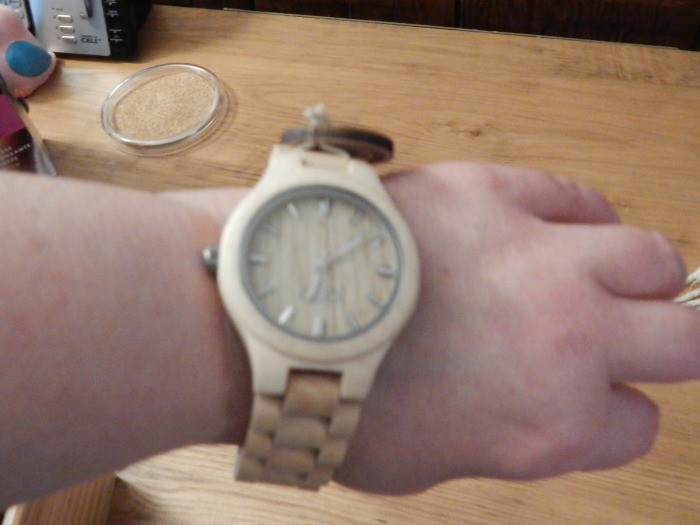 Wearing my JORD Wood Watch