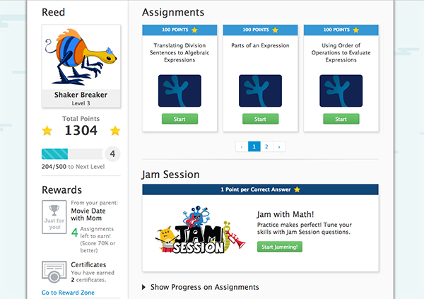 TenMarks Summer Math Program Home Page