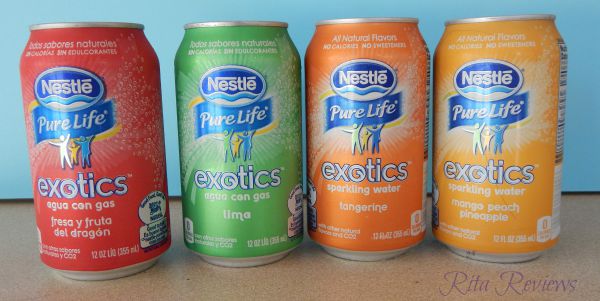 Make Your Fiesta Sparkle Nestlé® Pure Life® Exotics™ Sparkling Water 