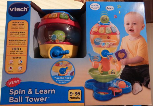 Vtech cheap spinning ball