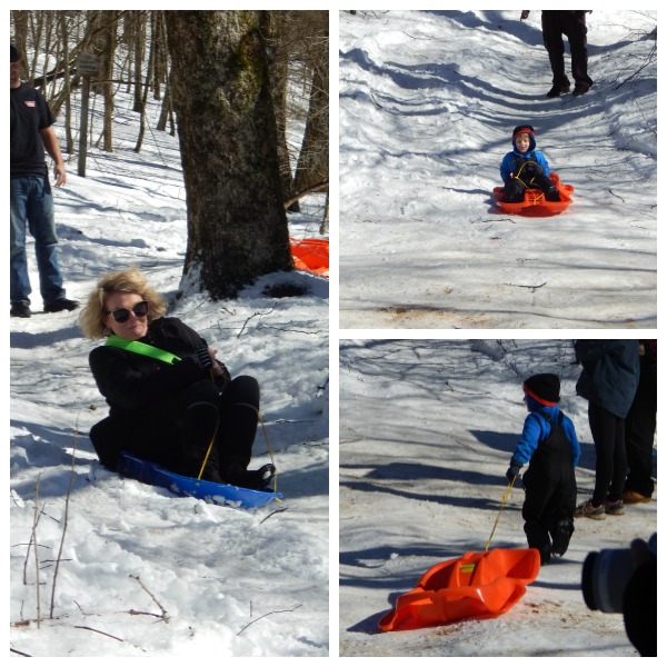 sledding