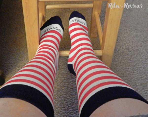 Red Stripe Socks