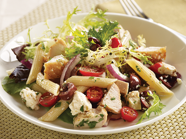 Med Turkey Pasta Salad