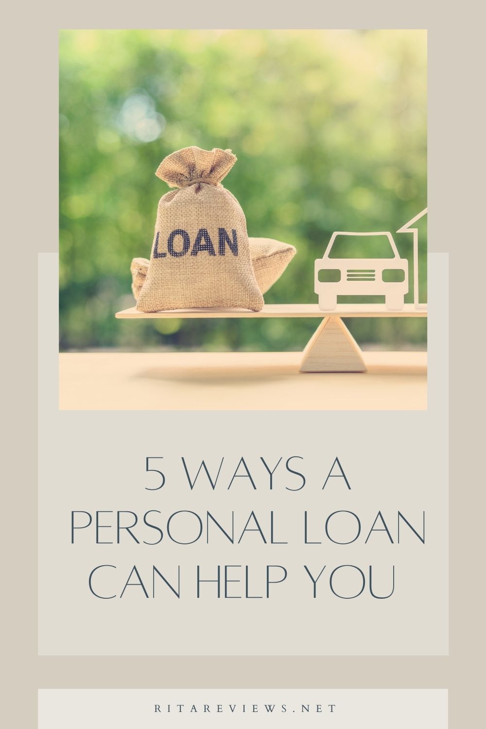 5 Ways A Personal Loan Can Help You Out