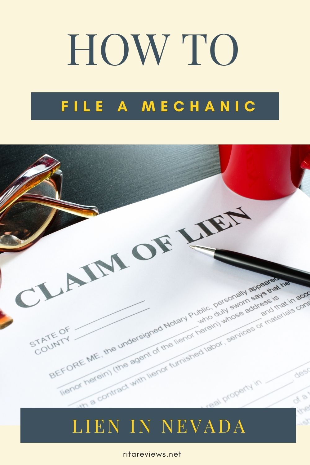 Nevada Mechanic's Liens - How to File One